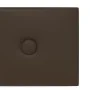 Wandpaneele 12 Stück braunes Kunstleder 60x15 cm 1,08 m² von vidaXL, Wandverkleidung - Ref: Foro24-343987, Preis: 28,00 €, Ra...
