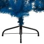 Medio árbol de Navidad artificial con soporte PVC azul 150 cm de vidaXL, Arboles de navidad - Ref: Foro24-344681, Precio: 25,...