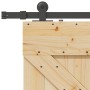 Puerta corredera con herrajes madera maciza de pino 80x210 cm en Puertas | Comprar online en Foru.es