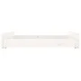 Cajones de cama 2 unidades madera maciza de pino blanco de vidaXL, Camas y accesorios - Ref: Foro24-814980, Precio: 115,06 €,...