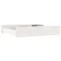 Bed drawers 2 units solid white pine wood by vidaXL, Beds and accessories - Ref: Foro24-814985, Price: 98,72 €, Discount: %