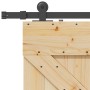 Puerta corredera con herrajes madera maciza de pino 100x210 cm en Puertas | Comprar online en Foru.es