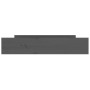 Cajones de cama 2 unidades madera maciza de pino gris de vidaXL, Camas y accesorios - Ref: Foro24-814991, Precio: 118,25 €, D...