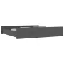 Cajones de cama 2 unidades madera maciza de pino gris de vidaXL, Camas y accesorios - Ref: Foro24-814991, Precio: 116,44 €, D...