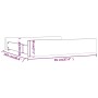 Cajones de cama 2 unidades madera maciza de pino gris de vidaXL, Camas y accesorios - Ref: Foro24-814991, Precio: 118,25 €, D...