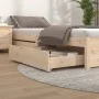 Cajones de cama 2 unidades madera maciza de pino de vidaXL, Camas y accesorios - Ref: Foro24-814979, Precio: 82,70 €, Descuen...