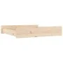 Cajones de cama 2 unidades madera maciza de pino de vidaXL, Camas y accesorios - Ref: Foro24-814979, Precio: 82,70 €, Descuen...