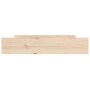 Cajones de cama 2 unidades madera maciza de pino de vidaXL, Camas y accesorios - Ref: Foro24-814979, Precio: 84,05 €, Descuen...