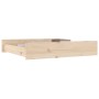 Cajones de cama 2 unidades madera maciza de pino de vidaXL, Camas y accesorios - Ref: Foro24-814979, Precio: 84,05 €, Descuen...