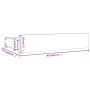 Cajones de cama 4 unidades madera maciza de pino blanco de vidaXL, Camas y accesorios - Ref: Foro24-815000, Precio: 129,54 €,...