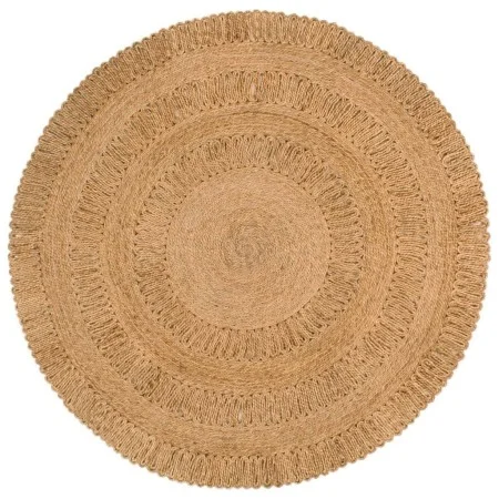 Alfombra de área trenzada a mano redonda yute 150 cm de vidaXL, Alfombras - Ref: Foro24-344951, Precio: 92,57 €, Descuento: %