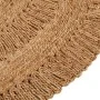 Alfombra de área trenzada a mano redonda yute 150 cm de vidaXL, Alfombras - Ref: Foro24-344951, Precio: 92,57 €, Descuento: %