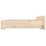 Cajones de cama 4 unidades madera maciza de pino de vidaXL, Camas y accesorios - Ref: Foro24-814999, Precio: 102,79 €, Descue...