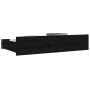 Cajones de cama 4 unidades madera maciza de pino negro de vidaXL, Camas y accesorios - Ref: Foro24-814998, Precio: 100,96 €, ...