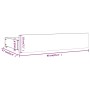 Cajones de cama 4 unidades madera maciza de pino negro de vidaXL, Camas y accesorios - Ref: Foro24-814998, Precio: 100,96 €, ...