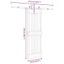 Puerta corredera con herrajes madera maciza de pino 70x210 cm en Puertas | Comprar online en Foru.es
