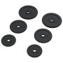 Discos de pesas de hierro fundido 6 piezas 30 kg de vidaXL, Peso libre - Ref: Foro24-93639, Precio: 97,78 €, Descuento: %
