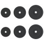Discos de pesas de hierro fundido 6 piezas 30 kg de vidaXL, Peso libre - Ref: Foro24-93639, Precio: 97,78 €, Descuento: %