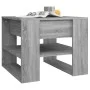 Sonoma gray plywood coffee table 55.5x55x45 cm by vidaXL, Coffee table - Ref: Foro24-816932, Price: 50,90 €, Discount: %