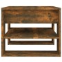 Mesa de centro madera de ingeniería roble ahumado 55,5x55x45 cm de vidaXL, Mesas de centro - Ref: Foro24-816931, Precio: 42,8...