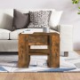 Mesa de centro madera de ingeniería roble ahumado 55,5x55x45 cm de vidaXL, Mesas de centro - Ref: Foro24-816931, Precio: 42,8...