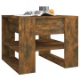 Mesa de centro madera de ingeniería roble ahumado 55,5x55x45 cm de vidaXL, Mesas de centro - Ref: Foro24-816931, Precio: 42,8...