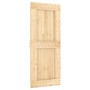 Puerta corredera con herrajes madera maciza de pino 85x210 cm en Puertas | Comprar online en Foru.es