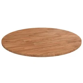 Round light brown oak wood table top Ø50x1.5 cm by vidaXL, Table tops - Ref: Foro24-342960, Price: 44,67 €, Discount: %