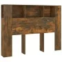 Smoked oak headboard furniture 140x18.5x104.5 cm by vidaXL, Headboards and footboards - Ref: Foro24-817270, Price: 51,52 €, D...