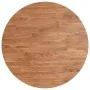 Round light brown oak wood table top Ø50x1.5 cm by vidaXL, Table tops - Ref: Foro24-342960, Price: 44,67 €, Discount: %