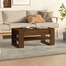 Couchtisch aus braunem Eichensperrholz, 102 x 55 x 45 cm von vidaXL, Couchtisch - Ref: Foro24-816930, Preis: 69,87 €, Rabatt: %