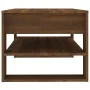 Mesa de centro madera contrachapada roble marrón 102x55x45 cm de vidaXL, Mesas de centro - Ref: Foro24-816930, Precio: 69,87 ...