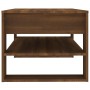 Mesa de centro madera contrachapada roble marrón 102x55x45 cm de vidaXL, Mesas de centro - Ref: Foro24-816930, Precio: 71,10 ...