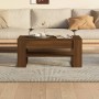 Mesa de centro madera contrachapada roble marrón 102x55x45 cm de vidaXL, Mesas de centro - Ref: Foro24-816930, Precio: 71,10 ...