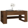 Mesa de centro madera contrachapada roble marrón 102x55x45 cm de vidaXL, Mesas de centro - Ref: Foro24-816930, Precio: 71,10 ...