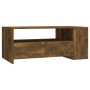 Mesa de centro madera de ingeniería roble ahumado 102x55x42 cm de vidaXL, Mesas de centro - Ref: Foro24-816934, Precio: 68,74...