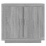 Aparador de madera contrachapada gris Sonoma 80x40x75 cm de vidaXL, Aparadores - Ref: Foro24-817235, Precio: 71,16 €, Descuen...