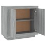 Aparador de madera contrachapada gris Sonoma 80x40x75 cm de vidaXL, Aparadores - Ref: Foro24-817235, Precio: 71,16 €, Descuen...