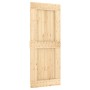 Puerta corredera con herrajes madera maciza de pino 85x210 cm en Puertas | Comprar online en Foru.es