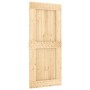 Puerta corredera con herrajes madera maciza de pino 90x210 cm en Puertas | Comprar online en Foru.es