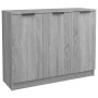 Aparador de madera contrachapada gris Sonoma 90,5x30x70 cm de vidaXL, Aparadores - Ref: Foro24-817025, Precio: 91,69 €, Descu...