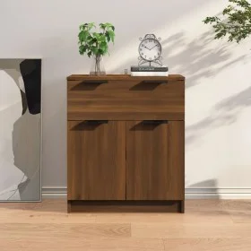 Sideboard aus braunem Eichensperrholz, 60 x 30 x 70 cm von vidaXL, Sideboards - Ref: Foro24-816993, Preis: 67,75 €, Rabatt: %