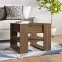 Mesa de centro madera de ingeniería roble marrón 55,5x55x45 cm de vidaXL, Mesas de centro - Ref: Foro24-816933, Precio: 43,32...