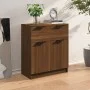 Aparador de madera contrachapada roble marrón 60x30x70 cm de vidaXL, Aparadores - Ref: Foro24-816993, Precio: 67,75 €, Descue...
