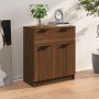 Aparador de madera contrachapada roble marrón 60x30x70 cm de vidaXL, Aparadores - Ref: Foro24-816993, Precio: 69,08 €, Descue...