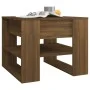 Mesa de centro madera de ingeniería roble marrón 55,5x55x45 cm de vidaXL, Mesas de centro - Ref: Foro24-816933, Precio: 43,32...