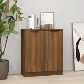 Brown oak plywood sideboard 60x30x70 cm by vidaXL, Sideboards - Ref: Foro24-816984, Price: 75,69 €, Discount: %