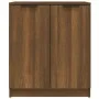 Aparador de madera contrachapada marrón roble 60x30x70 cm de vidaXL, Aparadores - Ref: Foro24-816984, Precio: 75,69 €, Descue...