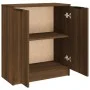 Aparador de madera contrachapada marrón roble 60x30x70 cm de vidaXL, Aparadores - Ref: Foro24-816984, Precio: 75,69 €, Descue...
