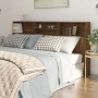 Armario cabecero marrón roble 200x19x103,5 cm de vidaXL, Cabeceros y pies de cama - Ref: Foro24-817260, Precio: 89,29 €, Desc...